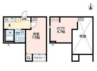 クレアシオン長町南の物件間取画像